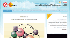 Desktop Screenshot of akkusolar.de